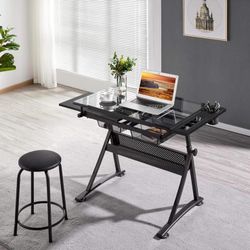 Drafting Table With Stool 