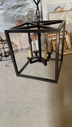 Pottery Barn chandelier