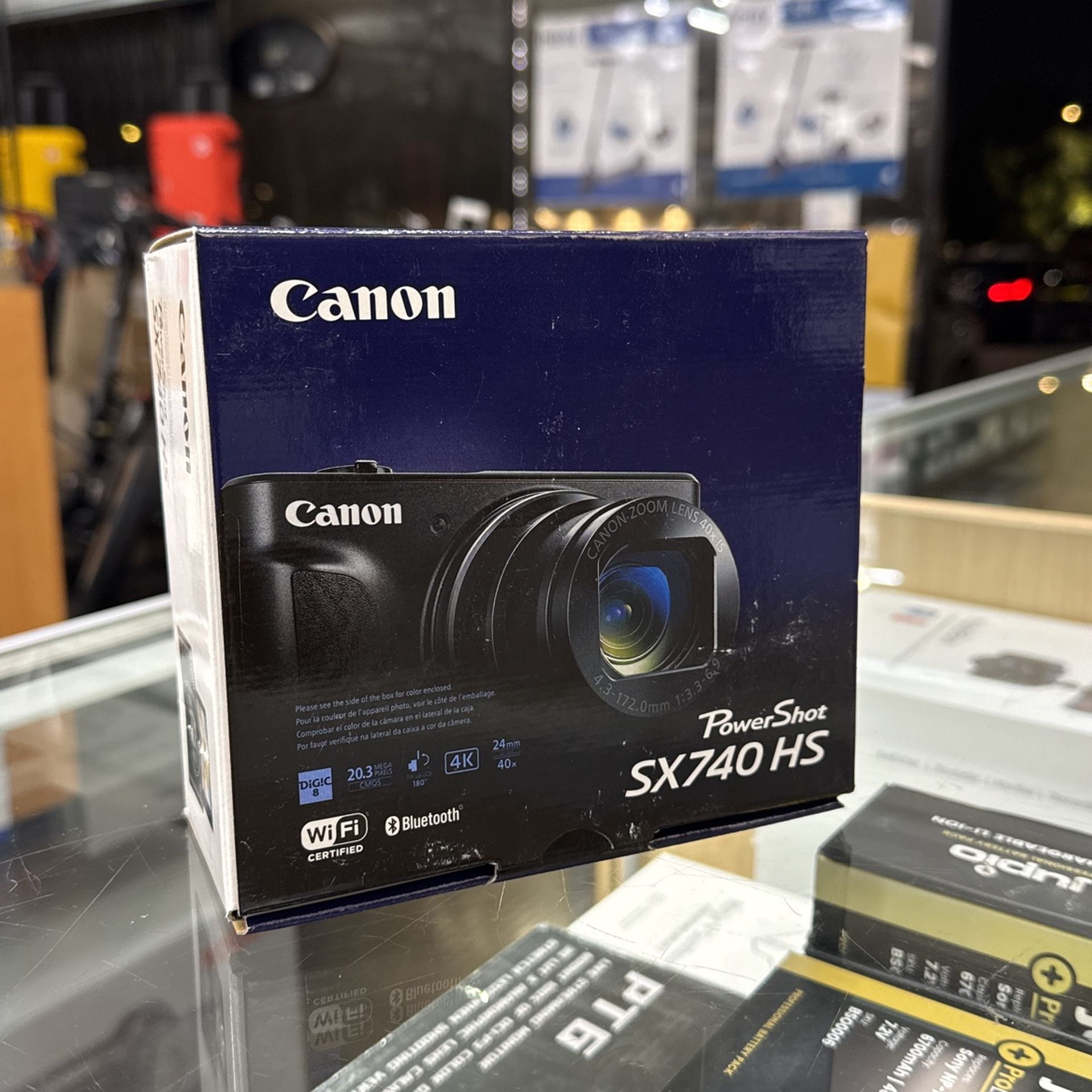 New Powershot Sx740HS Point And Shoot Camera