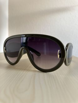 Olive Green Gradient Sunglasses - NEW
