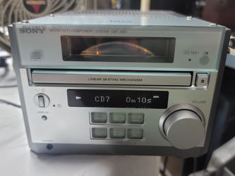 Sony RB-5 micro stereo cd player amplifier all in one works excellent