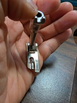 Original bernina old style  3mm rolled hemmer presser foot