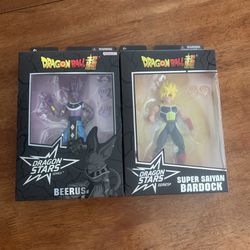 Dragon Stars Beerus and Super Saiyan Bardock bundle