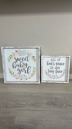 Wall signs