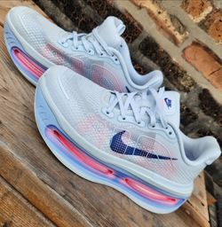 Nike Running Sneakers White Blue Pink size 6.5