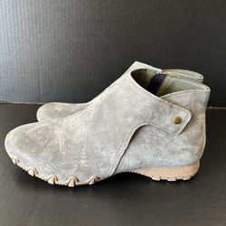 New Womens Sketchers Biker Lite Suede Ankle Boots