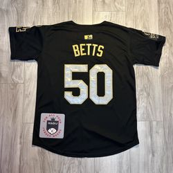 La Dodgers Black & Gold Betts Jersey Small