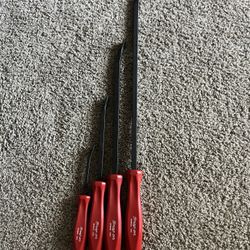 Snap On Pry Bar Set 