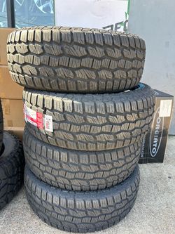 Set of 4 Atlas All-Terrain Tires 2755520 at install balance
