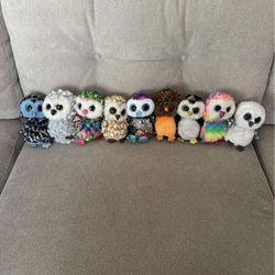 Ty Owl Stuffed Animals (9)