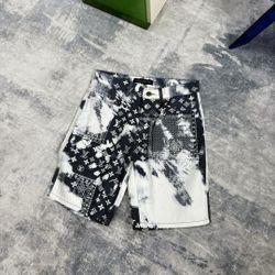 Louis Vuitton denim shorts
