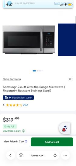 Samsung Microwave