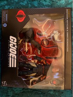 G.I. Joe Classified Series Cobra Professor Rottclaw & Cobra Deinonychus Deluxe Set – Hasbro (New in Box)
