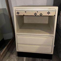 Two Bedside Tables 