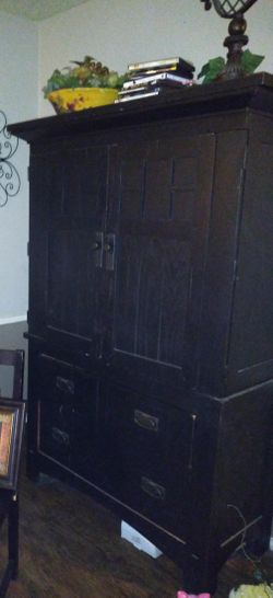 Kitchen hutch or entertainment center