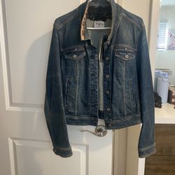Jean Jacket And Low Rise Jeans 