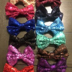 Sequins Hair Bows