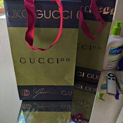 Gucci Shopping Bag Gift Bag for Sale in West Covina CA OfferUp