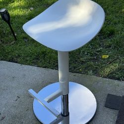 White JANINGE IKEA Bar Stool