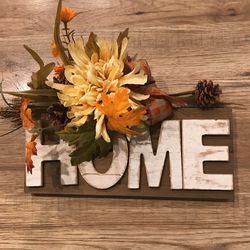 New Custom Made Fall Door Or Wall Hanger/ 12” Long