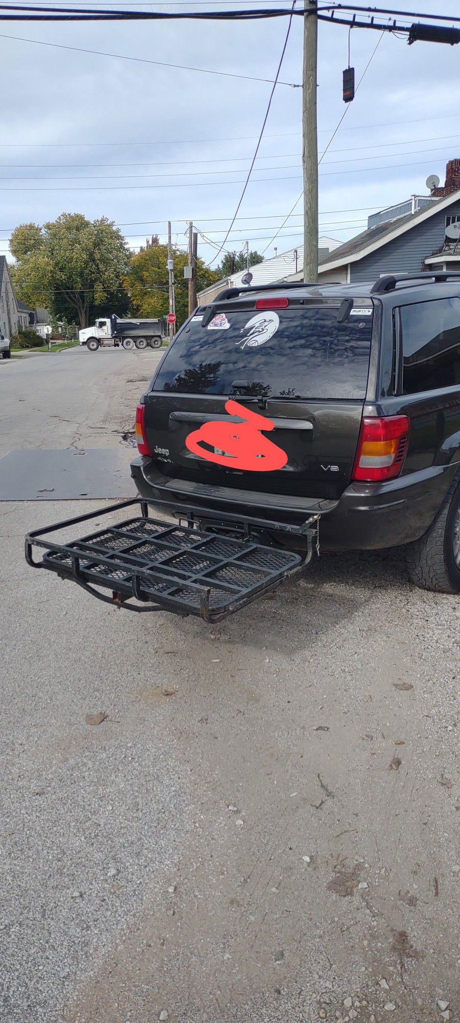 Hitch Mount Wheelchair Carrier/Deer Hauler W/ Ramp 