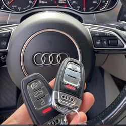 Audi key fob Audi A3 key fob Audi A4 key fob Audi A6 key Audi Q5 key fob