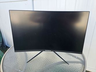 Westinghouse 24 inch curved monitor w/ stand (FOR PARTS)