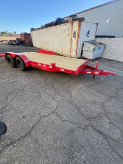Car hauler trailer