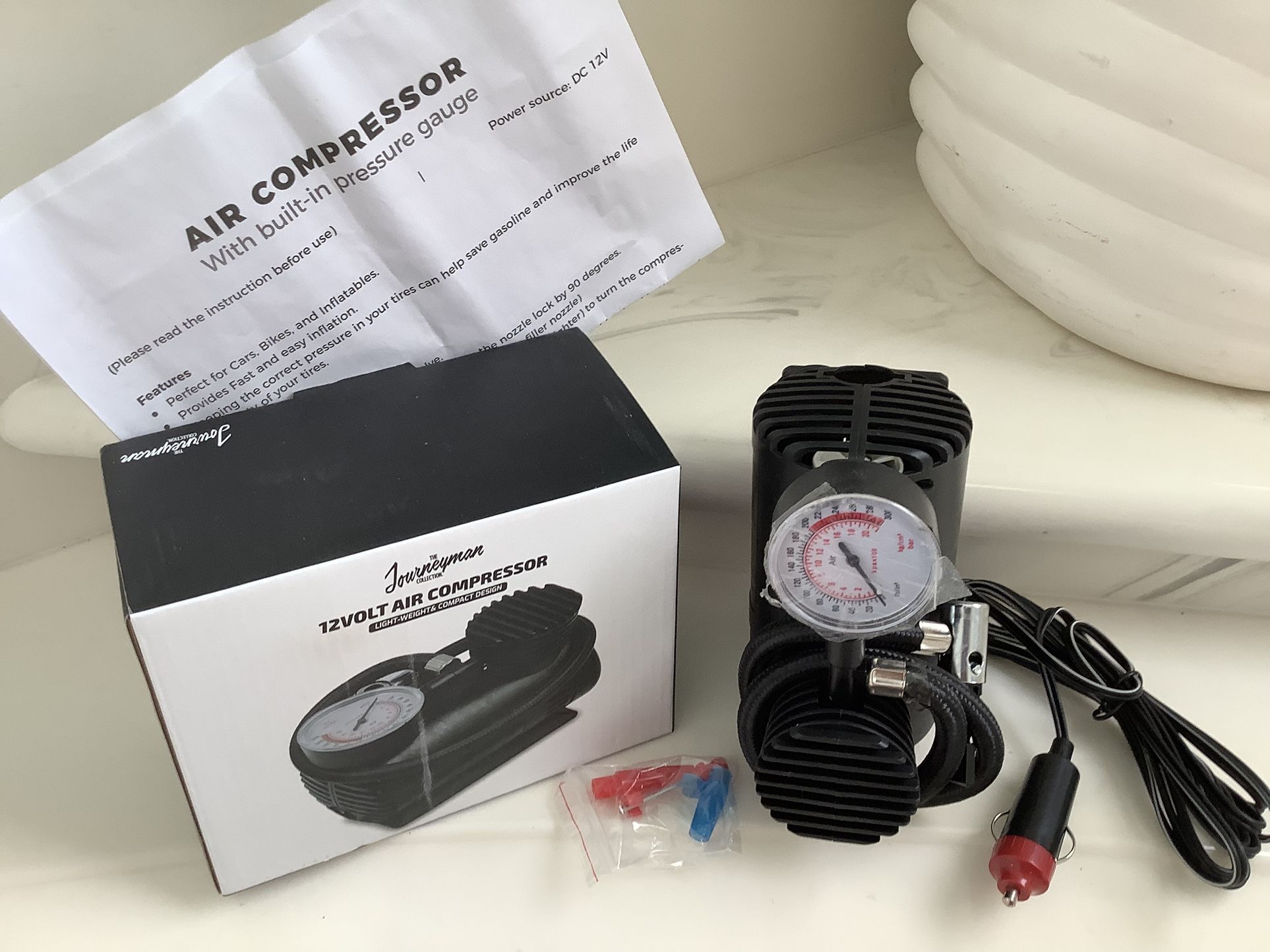Air Compressor, 12Volt, NEW
