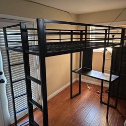 Twin Loft Bed With Desk 