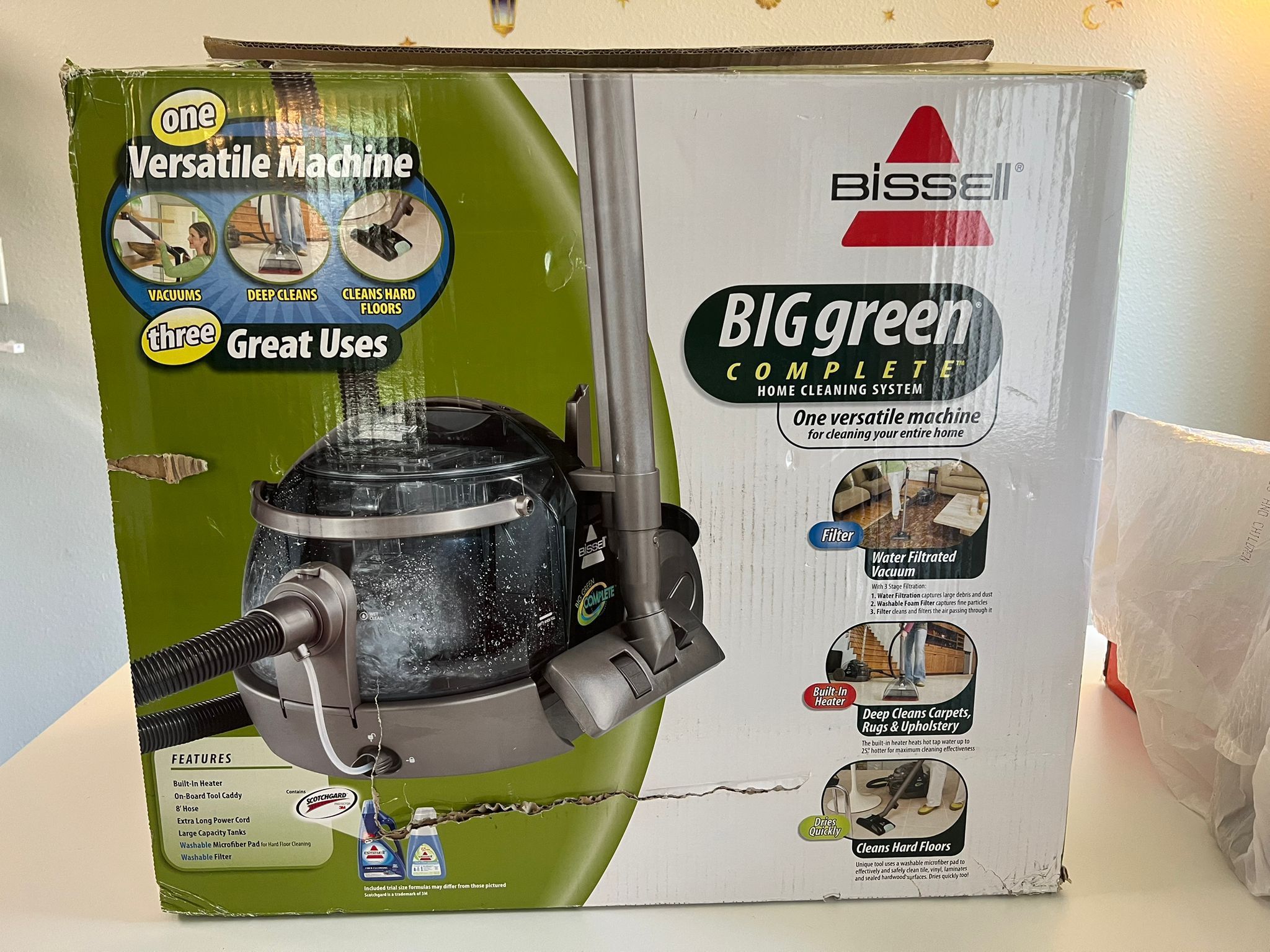 Bissell Big Green Complete Deep Cleaner & Vacuum