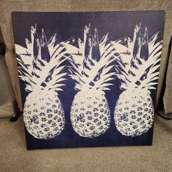 Pineapple Art piece on Canvas