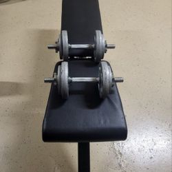  Bench and Weights.