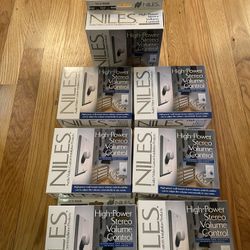 NILES AUDIO VCS100R High Power Stereo Volume Control - White (New In Box - 7 Available)