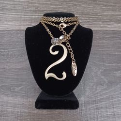 Number 2 Pendant Necklace