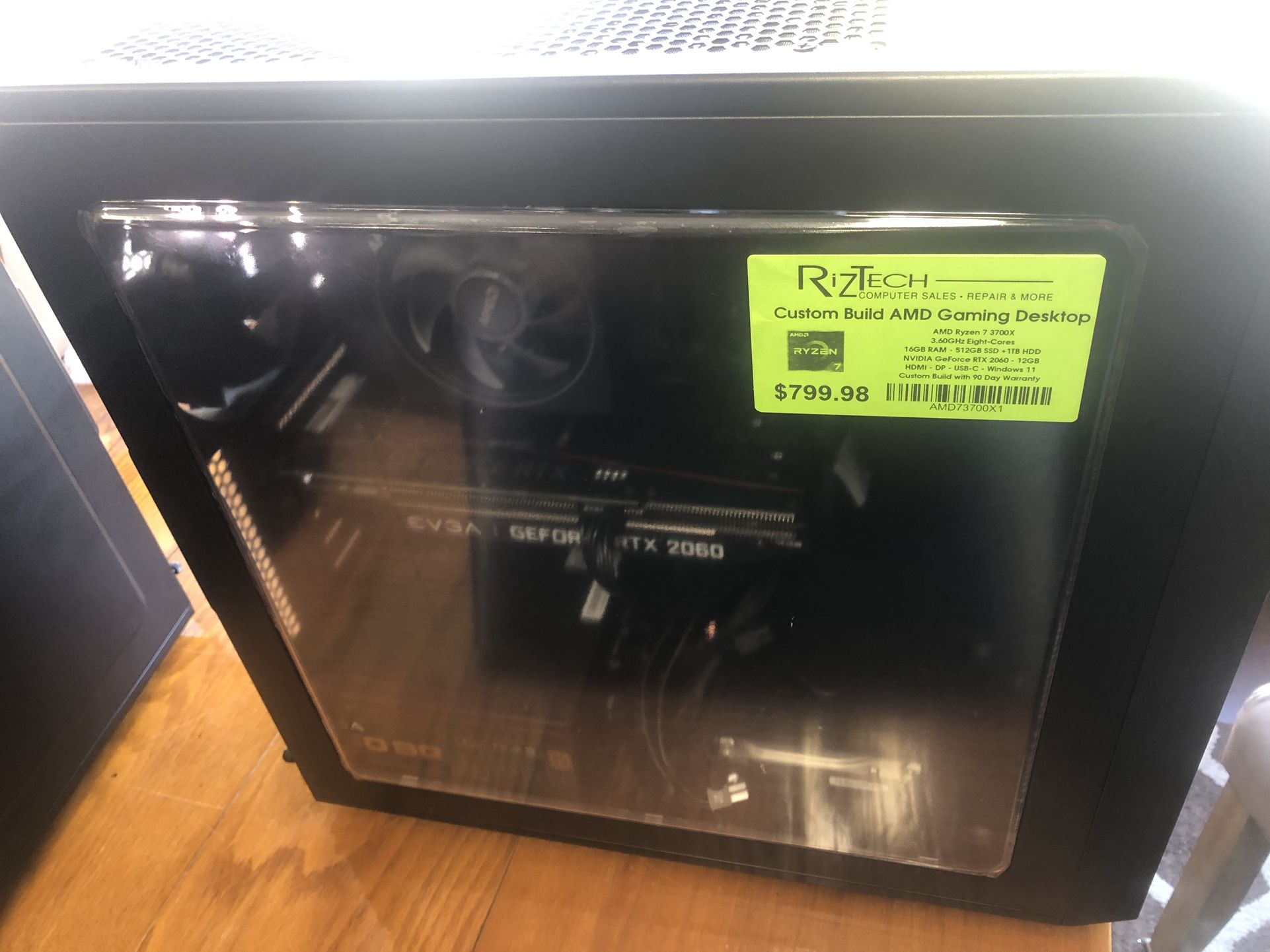Custom Build AMD Gaming Desktop