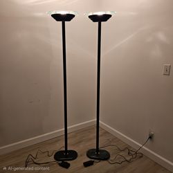 Art deco floor lamps