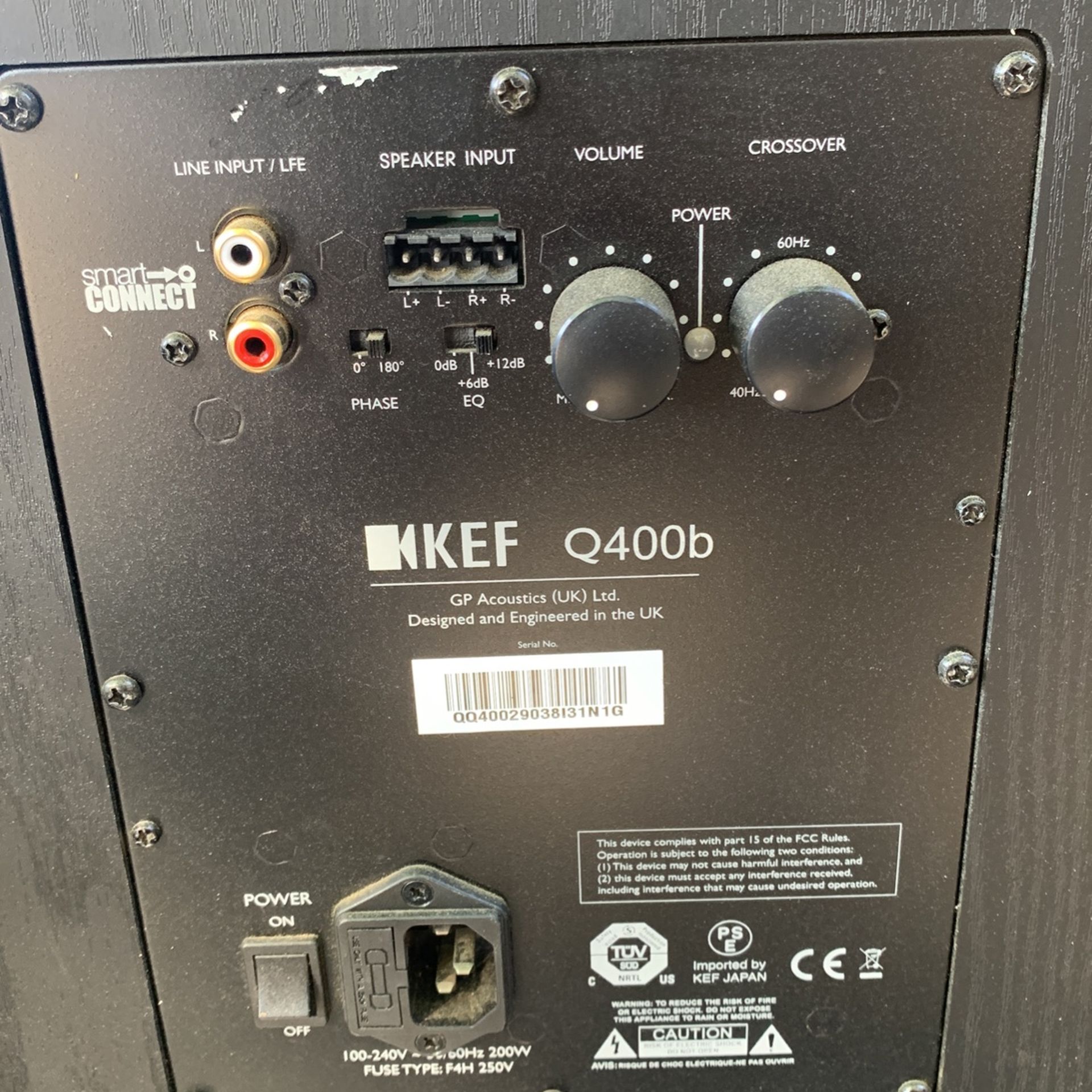 Kef Q400b Subwoofer for Sale in San Jose, CA - OfferUp