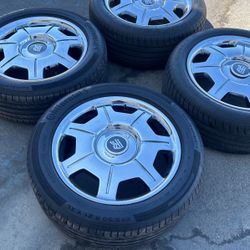 21” Rolls Royce Phantom Wheels Tires Tpms Oem Chrome