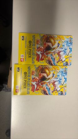 One Piece Adventure On Kami’s Island Booster Pack Card Game Lot of 2