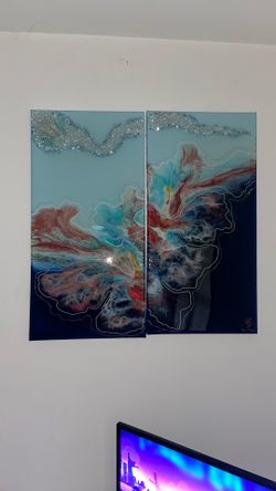 Genuine crystal painting 2 Piece 