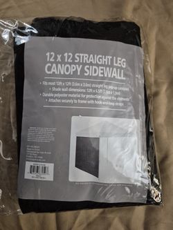 12x12 Straight Leg Canopy Sidewall Mesh
