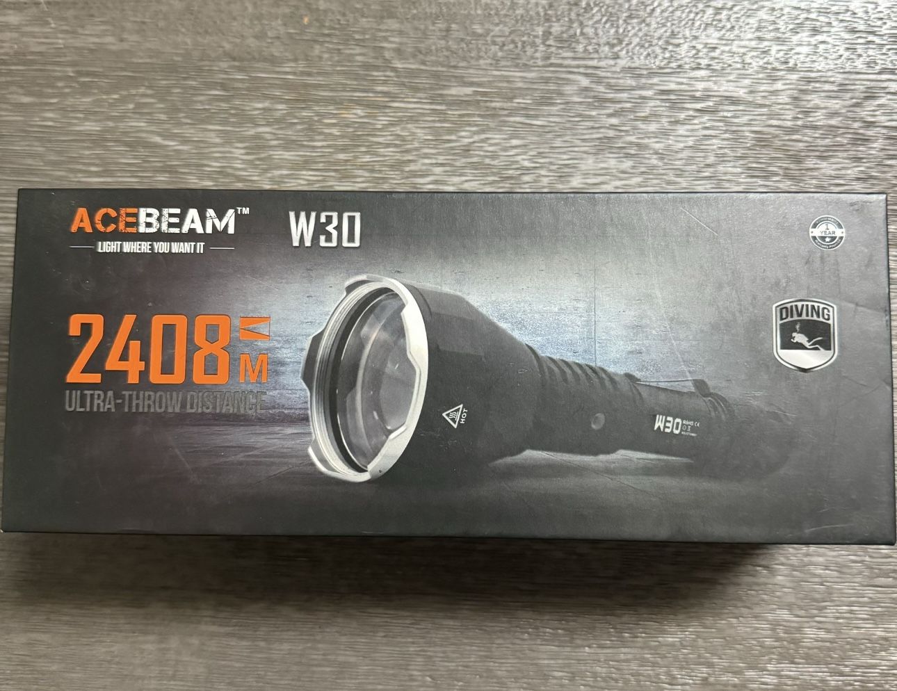 Flashlight Ace Beam W30
