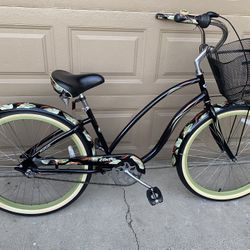 Hulihuli 3 Speed Beach Cruiser 