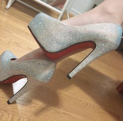 Rhinestone Heels