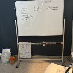 Viz Pro Double Side Dry Erase Board 