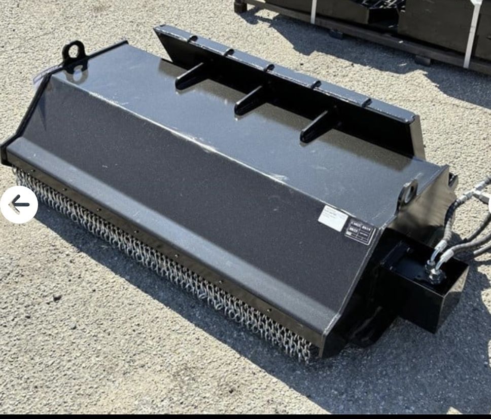 Flail Mower, Attachment For Skidster