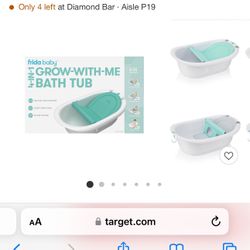 Grow With Me Frida Baby Bathtub