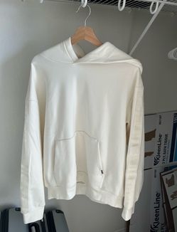 White plain H&M soho hoodie