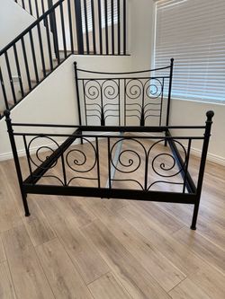 IKEA Queen Metal Bed